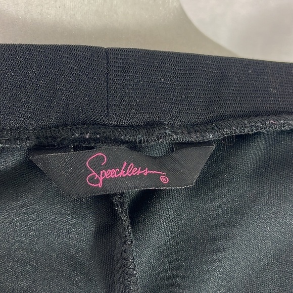 Vintage Y2K Speechless Black Handkerchief Halter Dress Womens M Dark Romantic - Picture 9 of 10